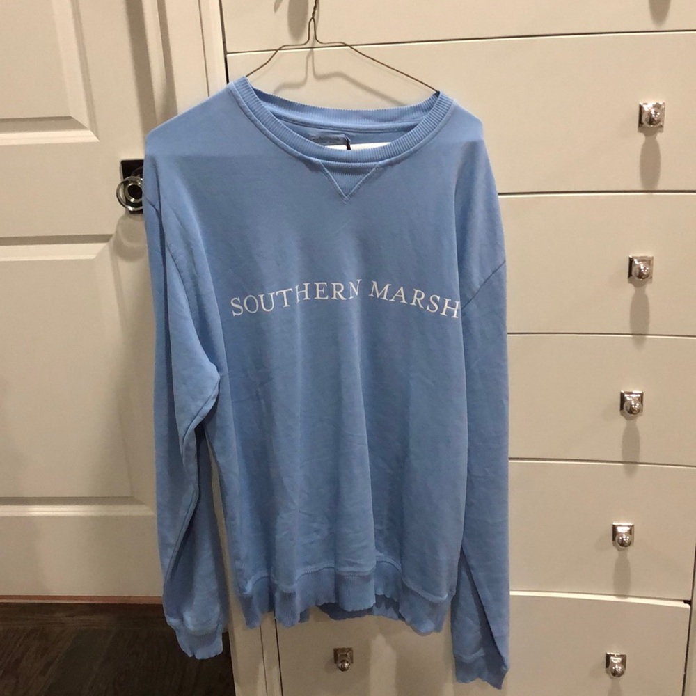 NWT Southern Marsh Blue Pullover